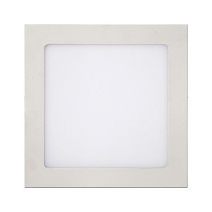 LUMINÁRIA LED EMBUTIR SLIM QUADRADA 12W GII 6500K ECONOMAX - KIAN