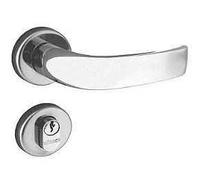 Fechadura Alavanca Home Externa Cromada 4151 - Aliança