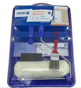 Kit Para Pintura com 05 Peças 23CM 1521 Acessórios - Tigre Pincèis