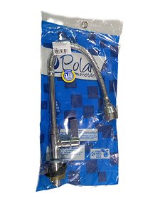 Torneira de Cozinha de Mesa Gourmet 1/4V. Flexível 1168 C70 - Polar Metais