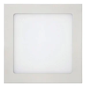 Luminária Led de Sobrepor Quadrado Slim 18W 6000K - Kian