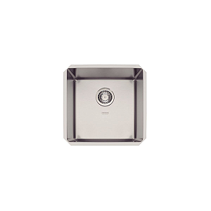 Cuba de embutir Tramontina Design Collection Quadrum 40 U em Aço Inox com Acabamento Acetinado 40x40 cm