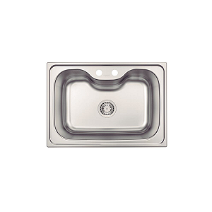 Cuba Tramontina Morgana 60 FX Undermount em Aço Inox com Acabamento Escovado com Válvula 69x49 cm