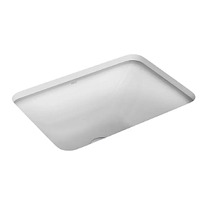 Cuba de Embutir Retangular de 35,5x48cm Branco Gelo - Deca