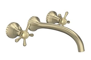 Misturador de Parede para Lavatório Summer Gold Pérola - Deca