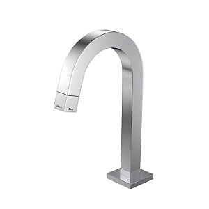 Torneira de Mesa Bica Baixa para Lavatório Cromado Tube - Deca