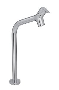 Torneira de Mesa Bica Alta para Lavatório Cromado Gama - Deca