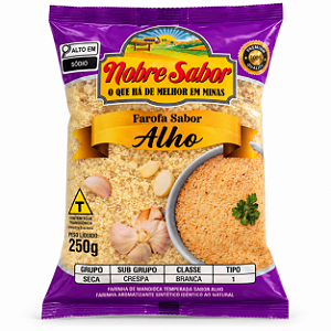 FAROFA PRONTA SABOR ALHO - 250G