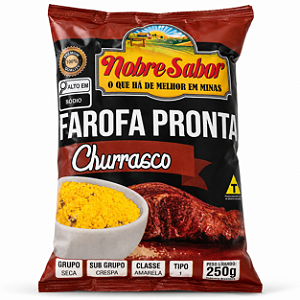 FAROFA PRONTA SABOR CHURRASCO - 250G
