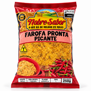 FAROFA PRONTA SABOR PICANTE - 250G