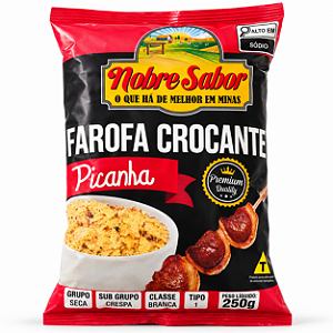FAROFA PRONTA SABOR PICANHA CROCANTE - 250G