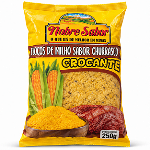 FLOCOS DE MILHO SABOR CHURRASCO - 250G