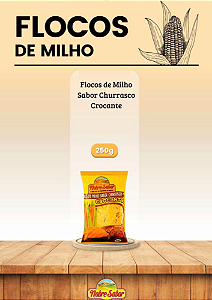 FLOCOS DE MILHO SABOR CHURRASCO