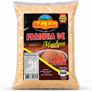 FARINHA DE MANDIOCA LISA ESPECIAL - 500G