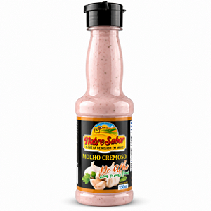 MOLHO CREMOSO DE ALHO COM ERVAS FINAS - 150ML