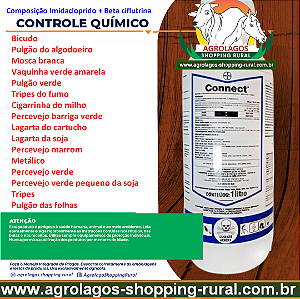 Inseticida Connect 1 litro Bayer - Imidacloprido e Beta-ciflutrina