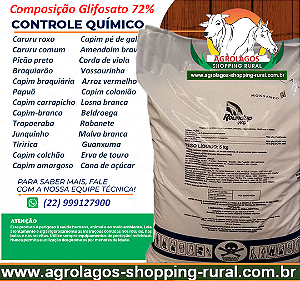 Herbicida Roundup WG 720 5 kg - Glifosato 72% - Mata Mato Dessecante mais forte que Roundup
