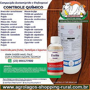 Inseticida Eleitto Fracionado 100 ml - Composição Acetamiprido e Etofenproxi