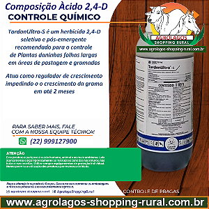 Herbicida Tordon Ultra 1 litro - Ácido 2,4-D Mata Folhas Largas e regulador de crescimento