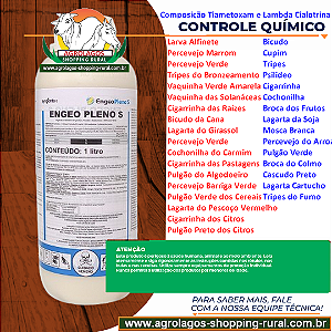 Inseticida Engeo pleno 1 Litro - Tiametoxam e Lambda-Cialotrina