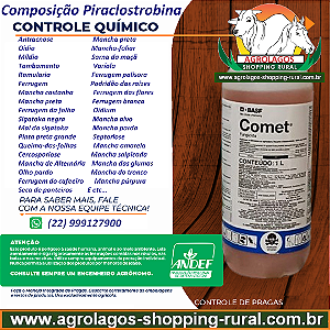 Fungicida Comet 1 litro - Piraclostrobina