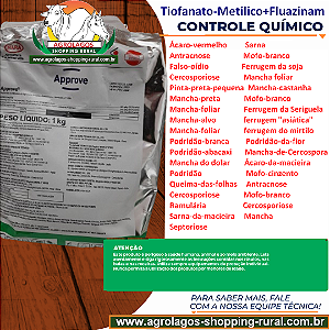 Fungicida e Acaricida Approve 1 kg - Fluazinam + Tiofanato-metílico