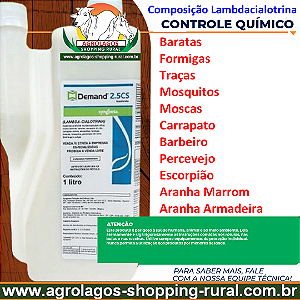 Inseticida Demand 2.5 CS 1 Litro - Lambdacialotrina