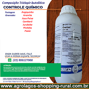 Herbicida Garlon 480 BR 1 litro - Triclopir Butólico