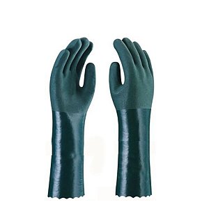 Luva De Pvc Forrada Palma Aspera 45cm - C.A. 34570