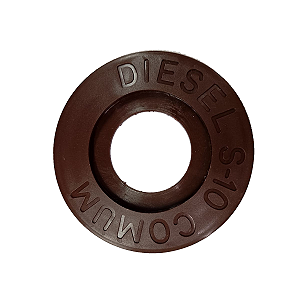 Disco de Identificação Diesel S10 Comum Marrom