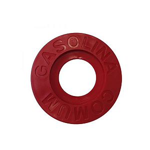 Disco de Identificação Gasolina Comum Vermelho