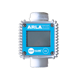 Medidor Digital P/ Arla 1"' BSP 70l/min Turbina +/- 0,5