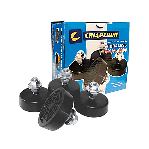 Kit Amortecedor Vibração Vibraless 1/2" Ch Vl1400 Chiaperini