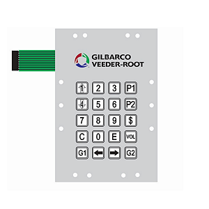 Teclado Gilbarco Veeder Root (20 Teclas)