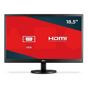 Monitor Aoc 18,5 Led E970swhnl / Hdmi / Vga