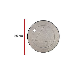 Tampa Camara Calcada Poco De Monitoramento 9"