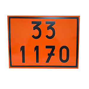 Placa Numerologia - 30 X 40 - 1,50mm - 33 1170