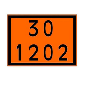 Placa Numerologia - 30 X 40 - 1,50mm - 30 1202