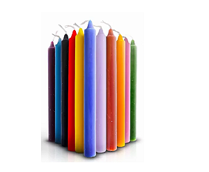 Vela Palito - Colorida 1 kilo