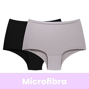 Kit com 2 Calcinhas Modeladoras Alta Compressão com elastano LYCRA®