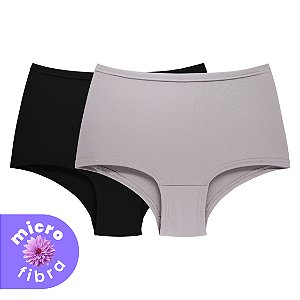 Kit com 2 Calcinhas Modeladoras Alta Compressão com elastano LYCRA®