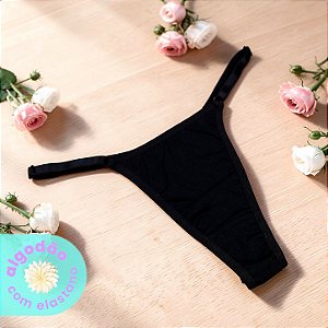 Calcinha Cibele - String Fio Dental de Algodão