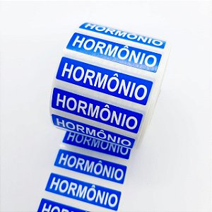Etiqueta Adesiva Hormônio