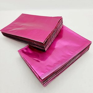 Sachês Laminados Rosa 70mmx100mm (3.000 Unidades) - Sofisticação e Segurança Imbatíveis