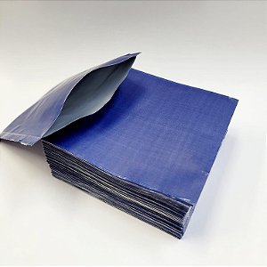 Sachê Laminado Azul Fosco 70x70mm (1.000 Unidades) – Embalagem Premium com Estilo e Proteção