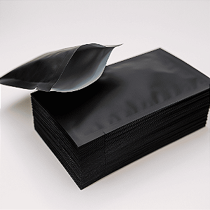 Sachê Laminado Preto Fosco 70x120mm (1.000 Unidades) – Embalagem Premium com Estilo e Proteção