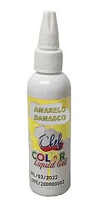 CORANTE LIQUID GEL AMARELO DAMASCO 25G ICEBERG