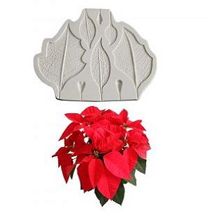 Molde Frisador da Folha Bico-de-papagaio/ Poinséttia / flor de natal - Três Marias Molde Frisador da Folha Bico-de-papagaio/ Poinséttia / flor de natal - Três Marias