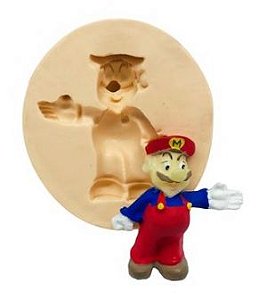 Molde de silicone do Super Mário Bros.