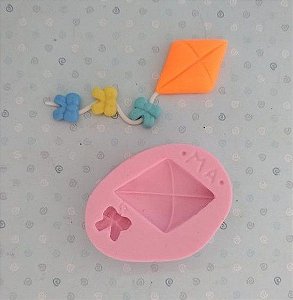 Molde de silicone de Brinquedos Pipas
